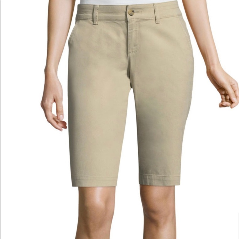 Khaki Bermuda Shorts